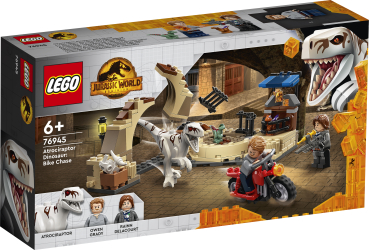LEGO® - Jurassic World - 76945 - Atrociraptor Dinosaur: Bike Chase