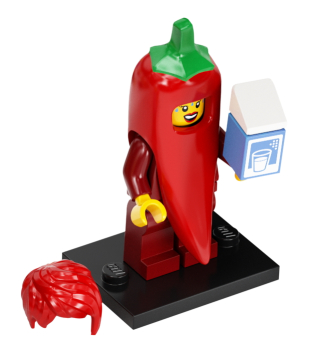 LEGO® - Collectible Minifigures - col22-2 - Chili Costume Fan (71032)