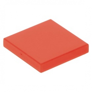 Red Smooth Flat Tile Plate 2x2-25 Pieces Or 50 Pieces LEGO 3068b