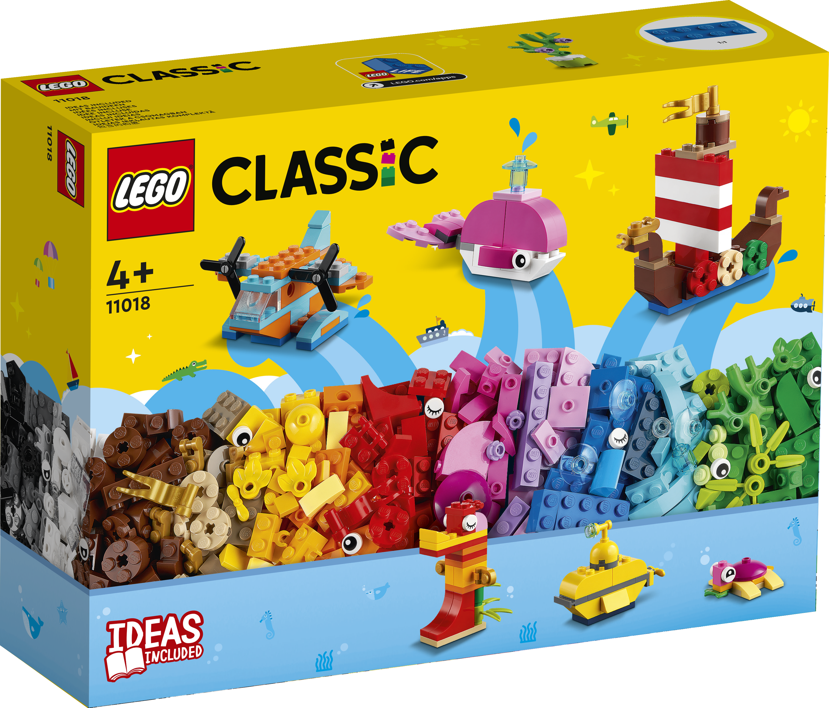 brickina.com - LEGO® - Classic - Kreativer Meeresspaß 11018 