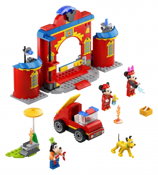LEGO® - Mickey and Friends - 10776 - Mickys Feuerwehrstation und Feuerwehrauto