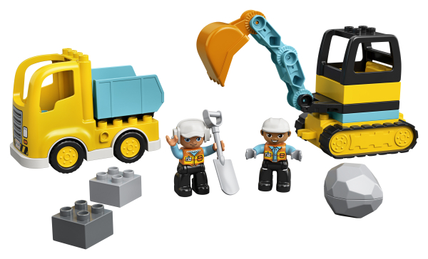 Truck & Tracked Excavator - 10931